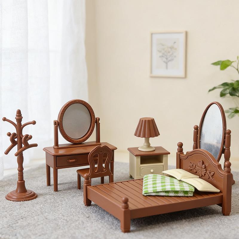 Bedroom Furniture - New Doll House Miniature Furniture Kitchen