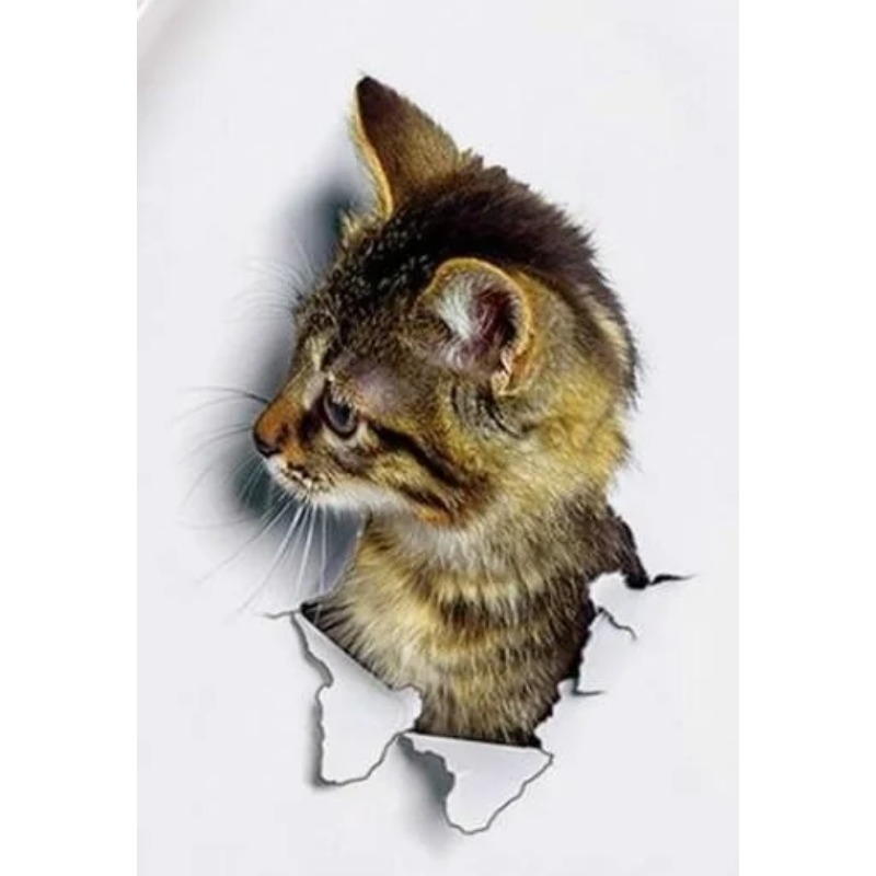 3pcs 3D Cute Cat Self-adhesive - đánh giá và giá Bedroom Furniture