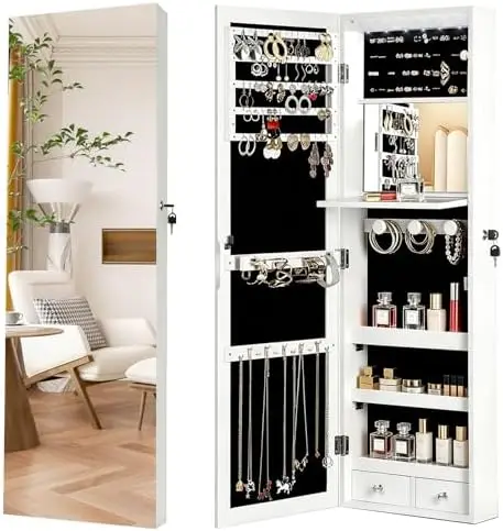 with Full Length Mirror, 6 Aut - đánh giá và giá Full Length Mirror Jewelry Armoire