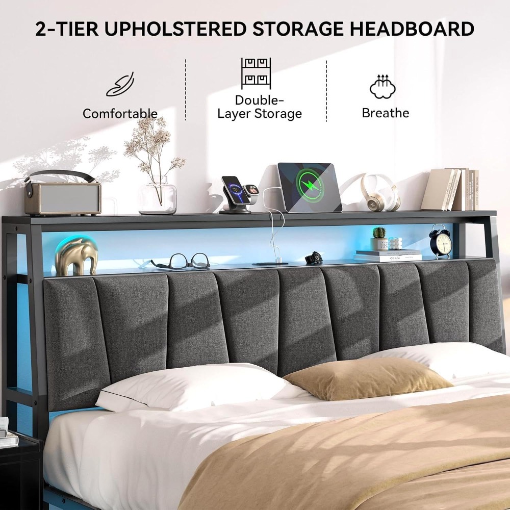 King Size Bed Frame with Stora - đánh giá và giá King Size Bed Frame With Storage Drawers