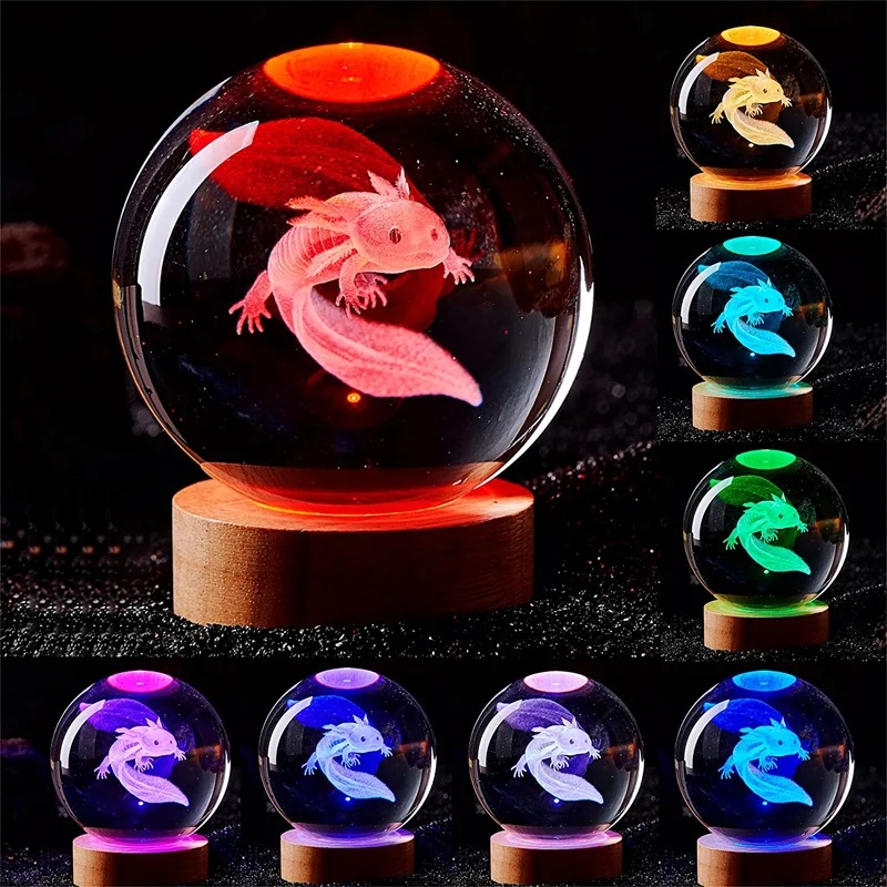 D2 3D Axolotl Lamp Engraved Cr - đánh giá và giá Floating Nightstand With Led Light