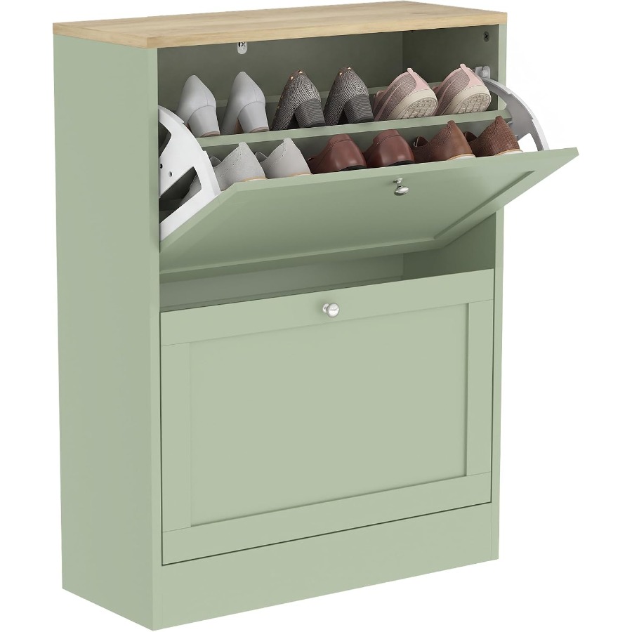 Entryway Shoe Storage Cabinet, - đánh giá và giá Shoe Rack Cabinet Narrow Entryway