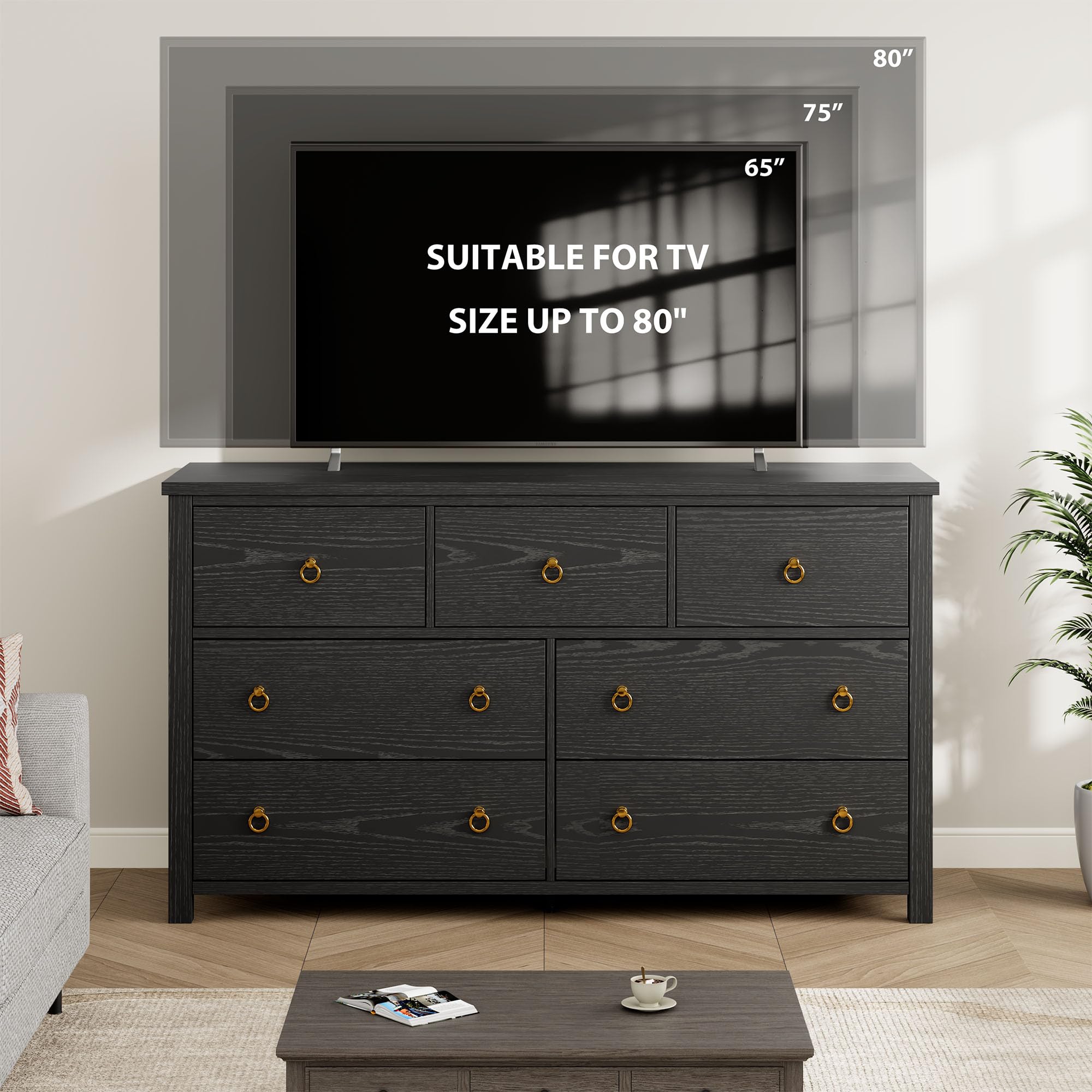 Garvee7 Drawer Dresser for Bed - đánh giá và giá Bedroom Furniture